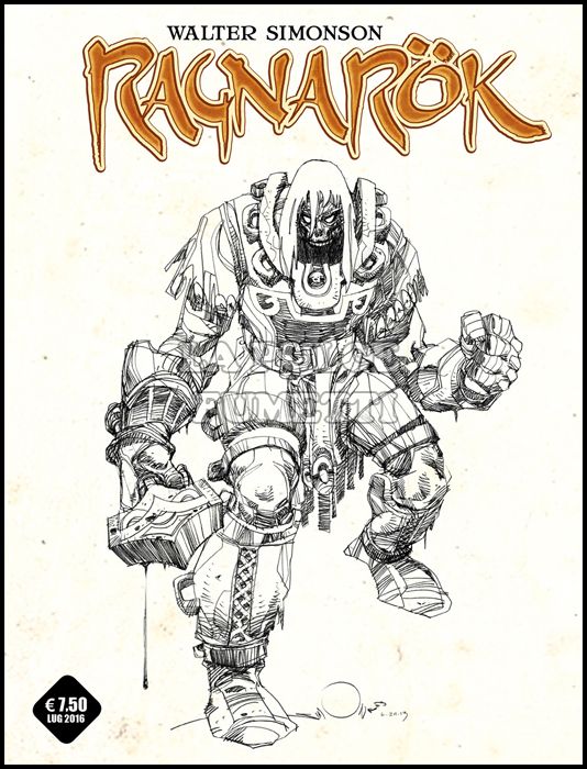 COSMO COLOR # 28 - RAGNAROK 1: L'ULTIMO DIO - VARIANT
